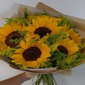 Buquê de Girasol natural c/ 6