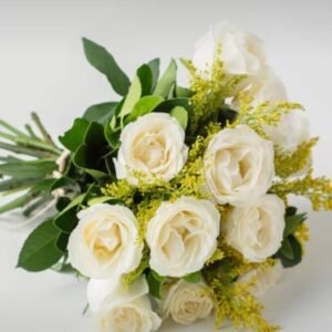 Buquê de Rosas Brancas