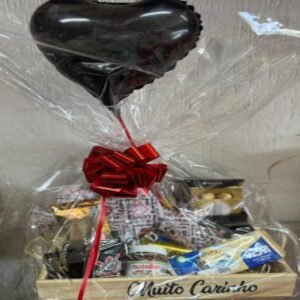 Cesta de chocolate temática Corinthians